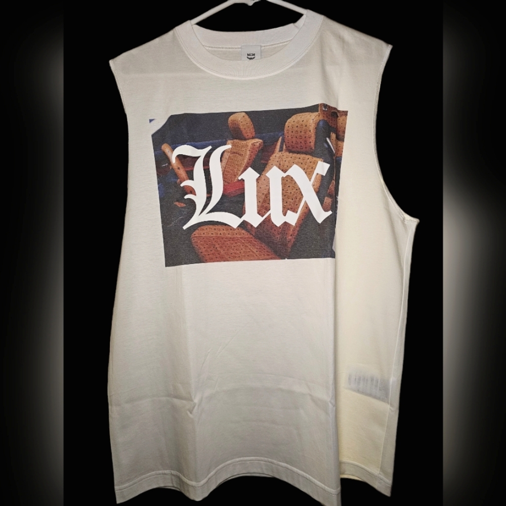 NWOT MCM Men's "Lux" Sleeveless Tee